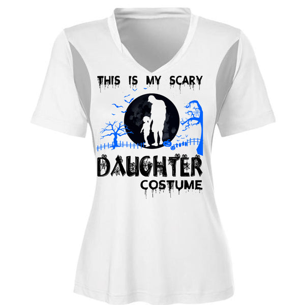 This Is My Scary Daughter Costume T Shirt, Wait For Halloween T Shirt, Awesome T-Shirts