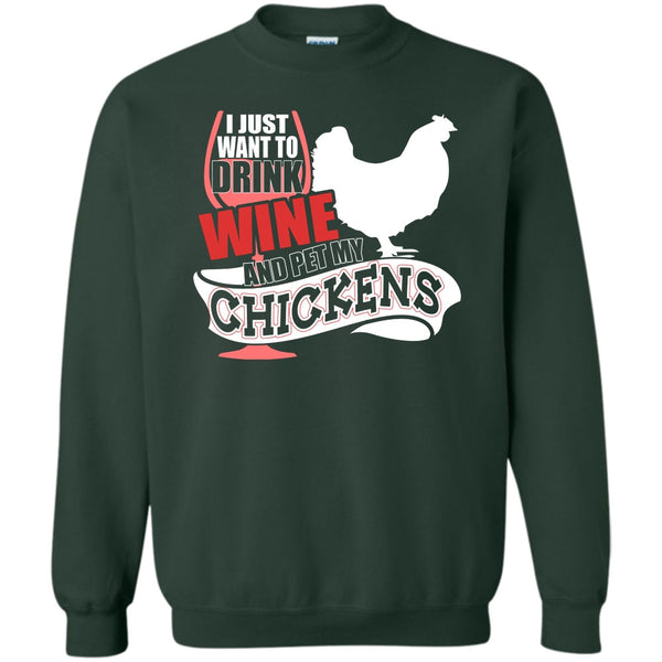 Pet My Chickens T Shirt, I Love My Chickens Sweatshirt