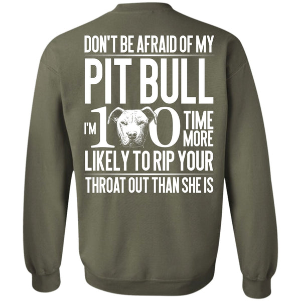 My Love T Shirt, I Love Pit Bull Sweatshirt