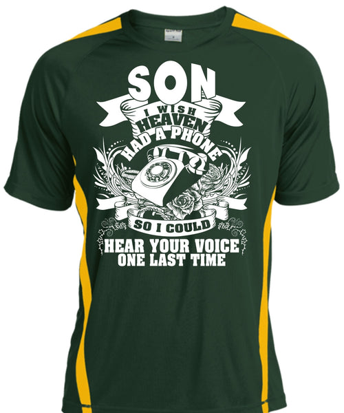 Son I Wish Heaven Had A Phone T Shirt, Hear Your Voice T Shirt, Cool Shirt