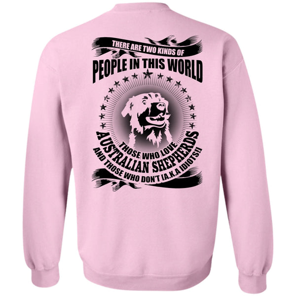 I Love Dog T Shirt, Love Australian Shepherds Sweatshirt