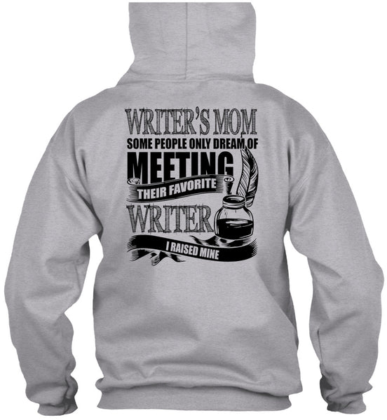 Writer's Mom T Shirt, I Love Writing T Shirt