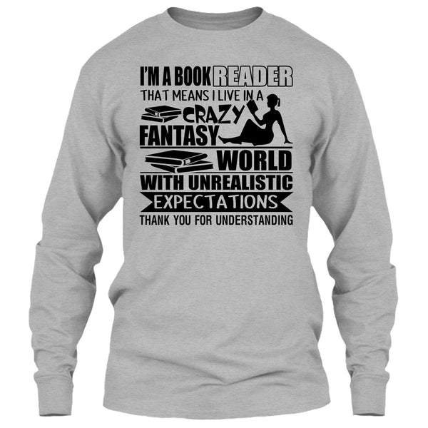 I'm A Book Reader T Shirt, Coolest Book Reader T Shirt