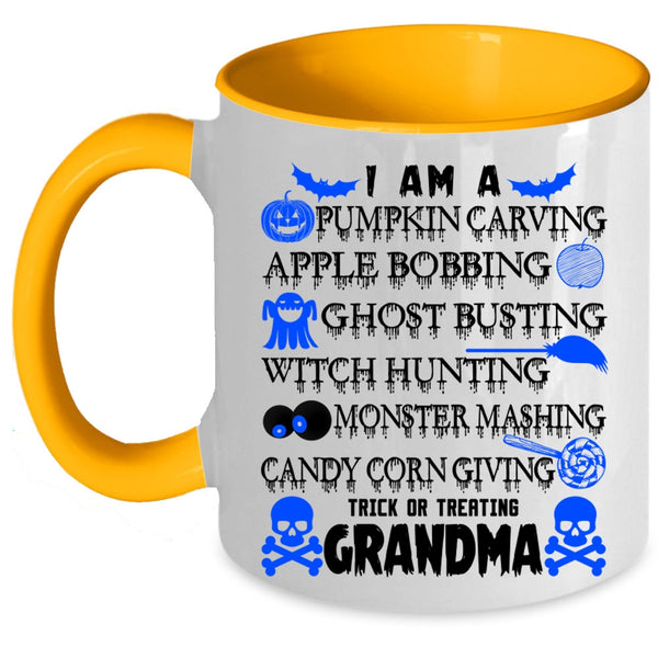 Grandma Coffee Mug, I Am A Pumpkin Caring Accent Mug