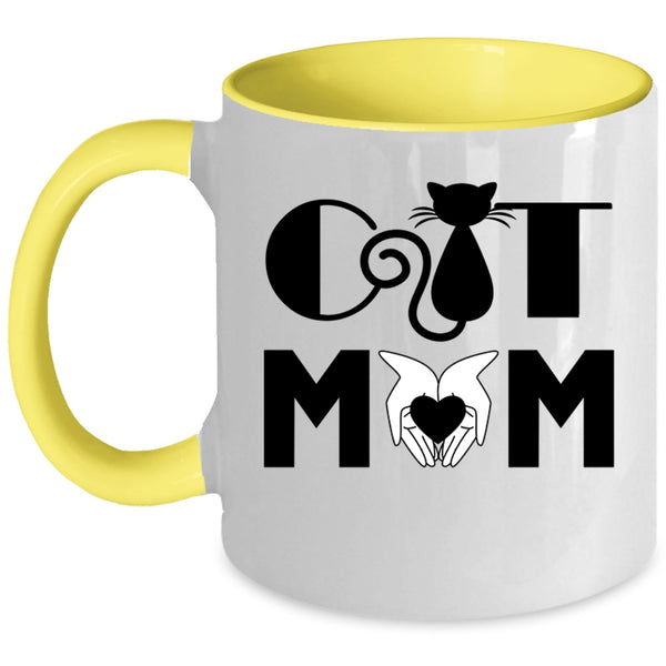 Cat Mom Mug, Perfect Gift For Mom Cup