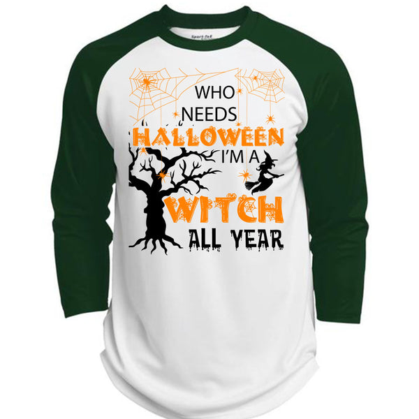 Who Needs Halloween T Shirt, I Love You Pumpkin T Shirt, Awesome T-Shirts  (Polyester Game Baseball Jersey)