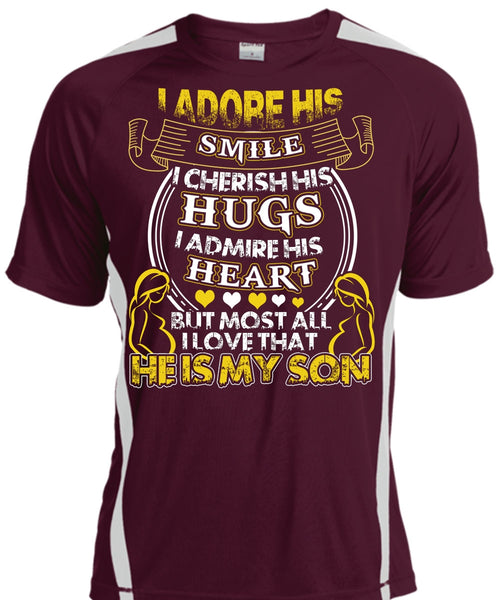 He Is My Son T Shirt, I Adore His Smile T Shirt, Cool Shirt