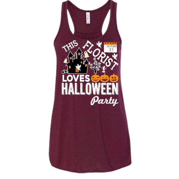 Halloween T Shirt, This Florist Love Halloween Party T Shirt, Cool T Shirt