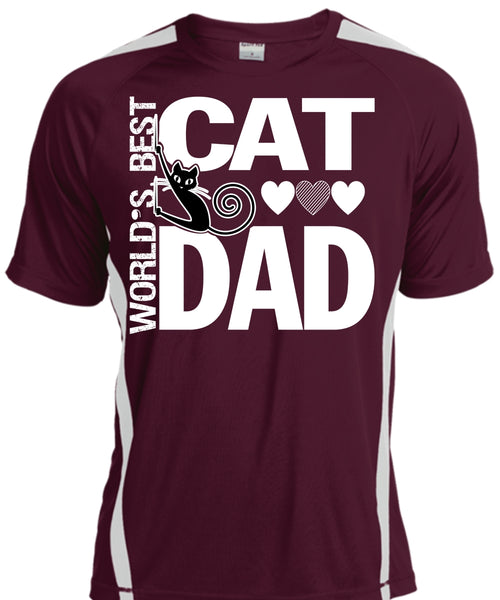 World's Best Cat Dad T Shirt, My Pets T Shirt, My Favorite T Shirt