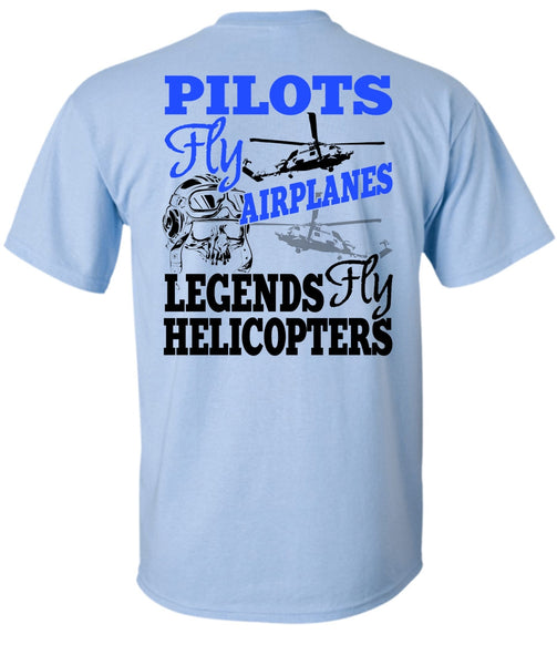 Pilots Fly Airplanes T Shirt, I Love Pilot T Shirt