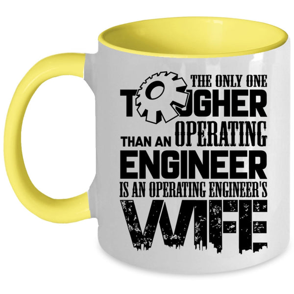 Operating Engineer's Wife Coffee Mug, Operating Engineer Accent Mug