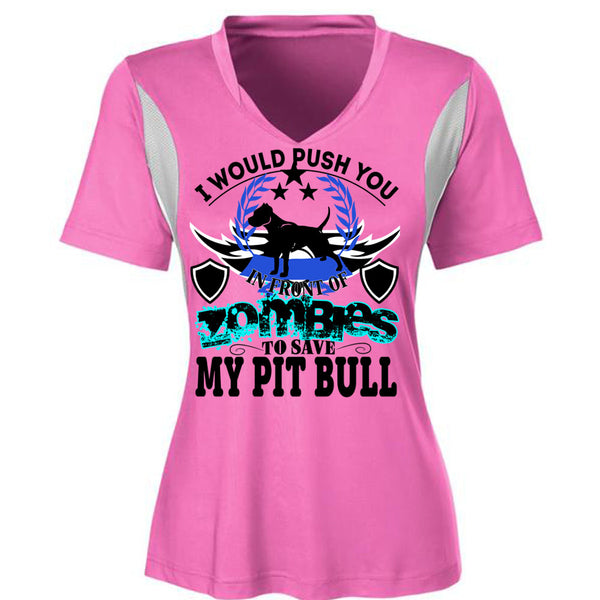 Zombies To Save My Pit Bull T Shirt, I Love Dogs T Shirt, Awesome T-Shirts