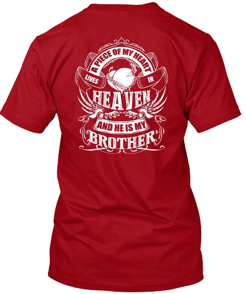 He Is My Brother T Shirt, Lives In Heaven T Shirt