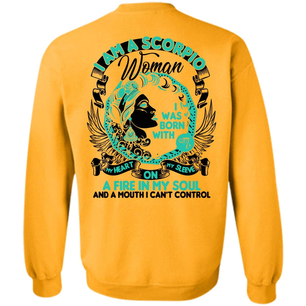 I Love Scorpio T Shirt, I Am A Scorpio Woman Sweatshirt