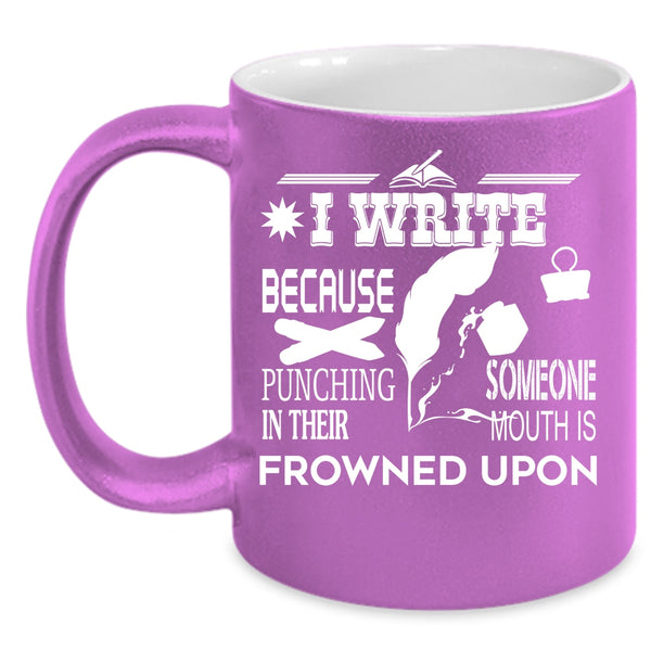 I Write Coffee Mug, I Love Writing Coffee Cup
