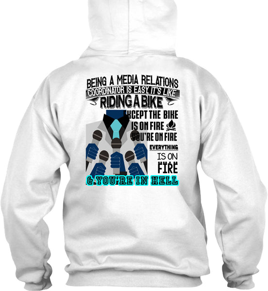 Being A Media Relations Coordinator Is Easy T Shirt, Being A Coordinator T Shirt