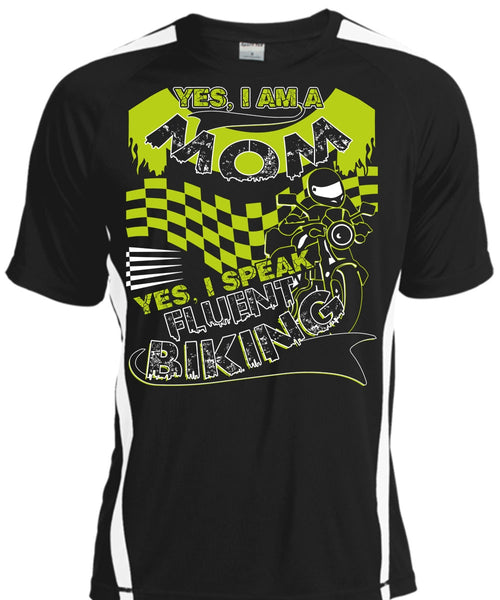 A black t-shirt with the shopify logo