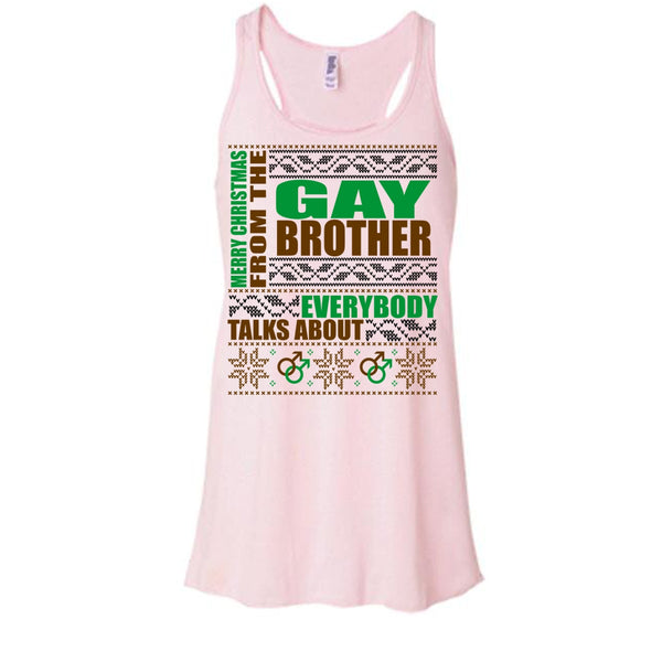 Merry Christmas From The Gay brother T Shirt, Gift For Gay Brother T Shirt, Awesome t-shirts