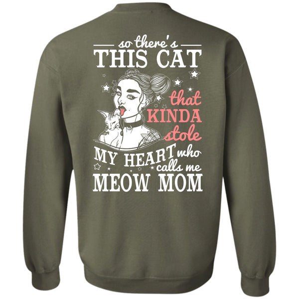 This Cat That Kinda Stole T Shirt, I Love Mom Sweatshirt