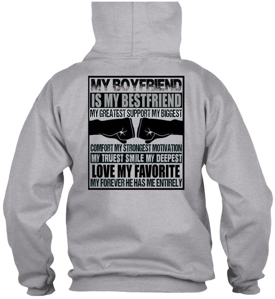 My Boyfriend Is My Best Friend T Shirt, I Love Boyfriend T Shirt