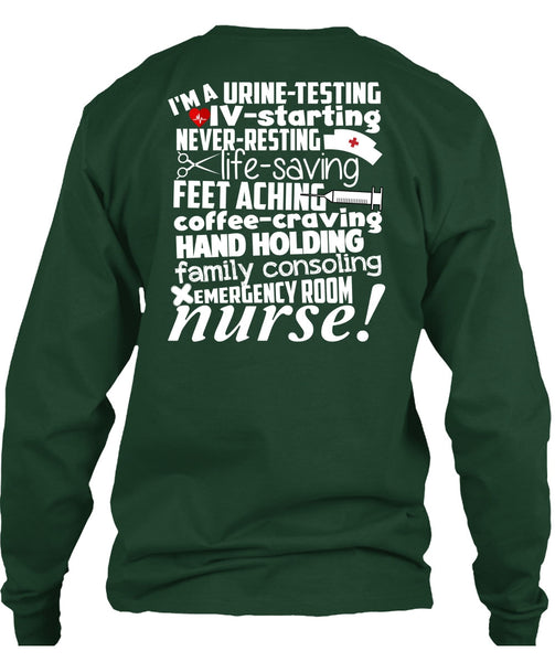 Emergency Room Nurse T Shirt, I Love Nursing T Shirt