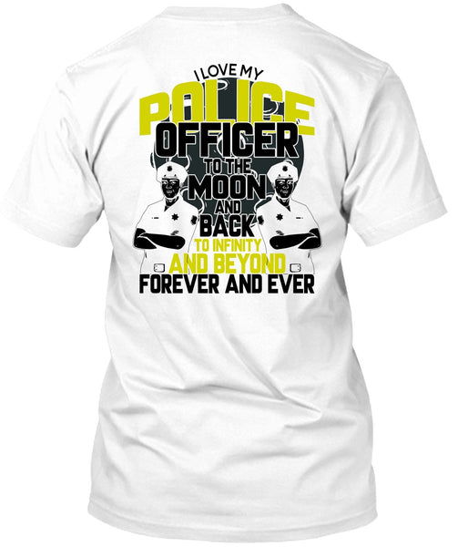 A black t-shirt with the shopify logo