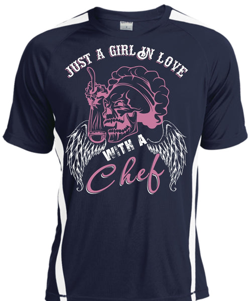 Just A Girl In Love With A Chef T Shirt, Being A Chef T Shirt, Cool Shirt