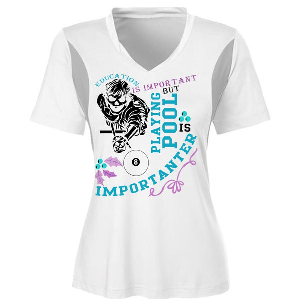 Education Is Important T Shirt, Being A Pool Player T Shirt, Awesome T-Shirts