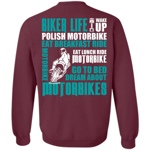 Dream About Motorbikes T Shirt, I Love Biker Sweatshirt