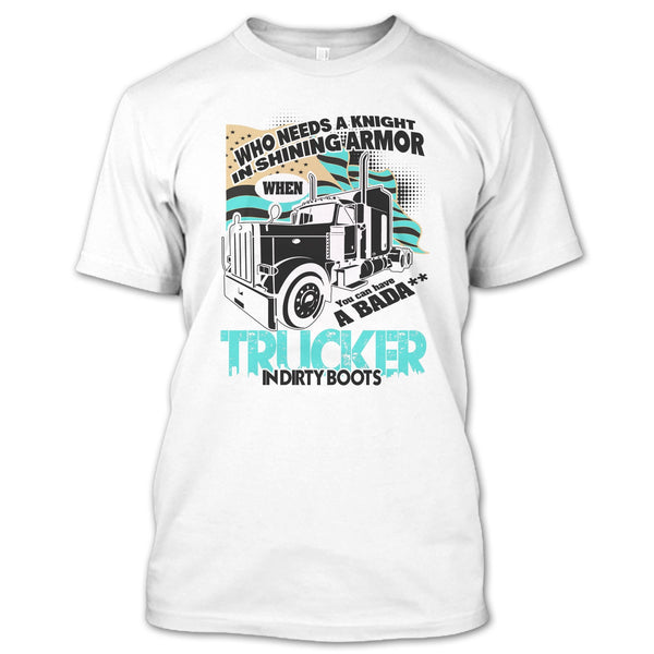 A black t-shirt with the shopify logo