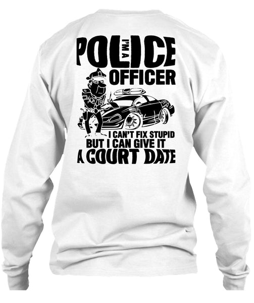 I'm A Police Officer T Shirt, I Love Police T Shirt