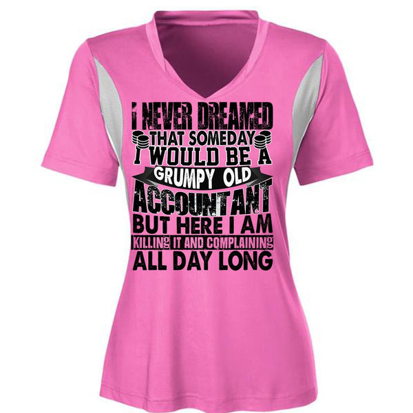 Grumpy Old Accountant T Shirt, I Love Accountant T Shirt, Awesome T-Shirts