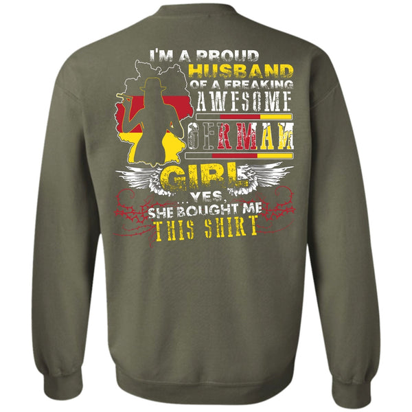 German Girl T Shirt, I Love Husband Sweatshirt