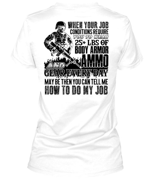 Body Armor Ammo T Shirt, I Love Veteran T Shirt