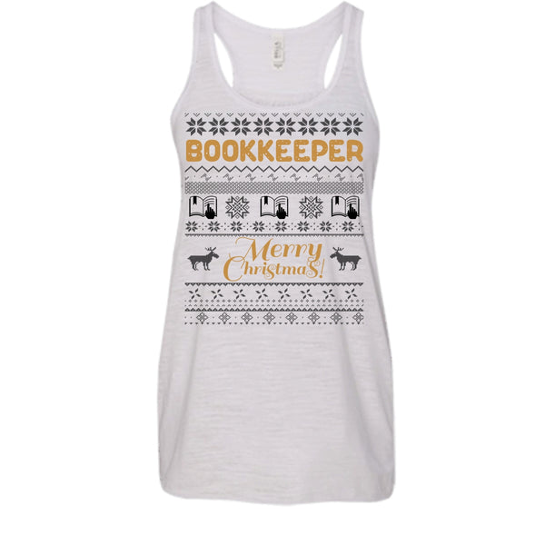 Bookkeeper Merry Christmas T Shirt, Gift For Merry Christmas T Shirt, Awesome t-shirts