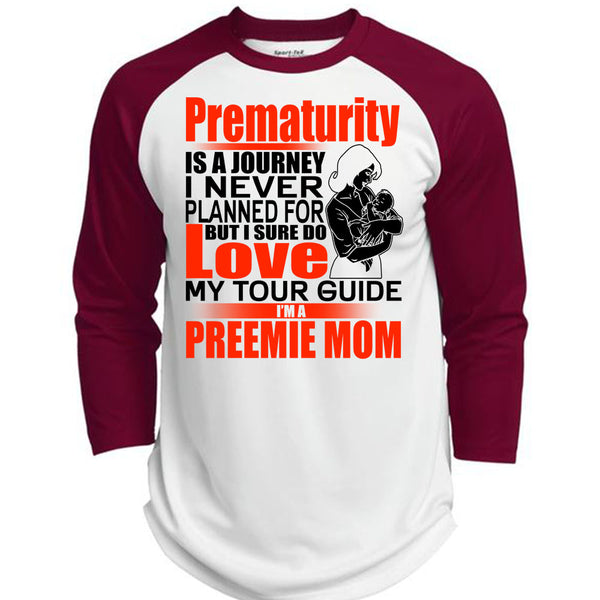 I'm A Preemie Mom T Shirt, I Love Mom T Shirt, Awesome T-Shirts  (Polyester Game Baseball Jersey)