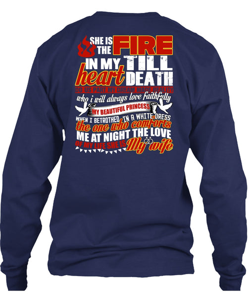 She Is The Fire T Shirt, She Is My Wife T Shirt