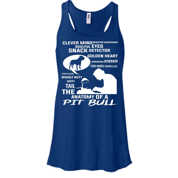 Happy Tail The Anatomy Of A Pit Bull Shirt, Cool Dog Shirt