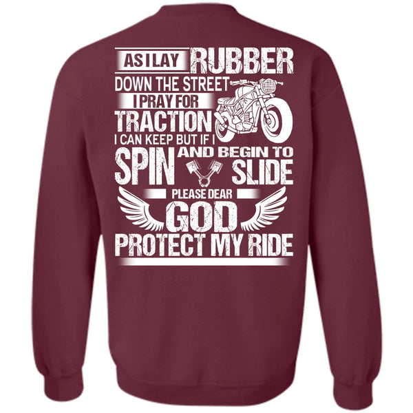 Down The Street T Shirt, I Love Biker Sweatshirt