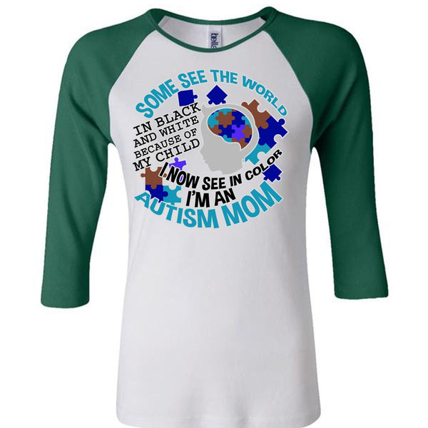 I'm An Autism Mom T Shirt, I Love Mom T Shirt, Awesome T-Shirts