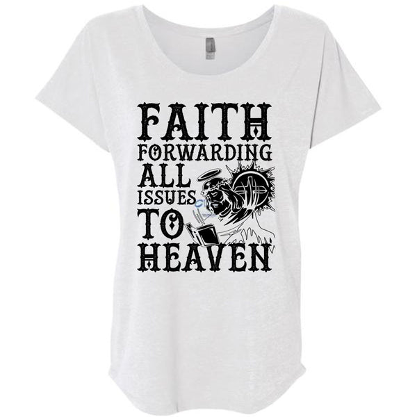 Faith Forwarding All Issues To Heaven T Shirt, I Love Jesus T Shirt, Awesome T-Shirts
