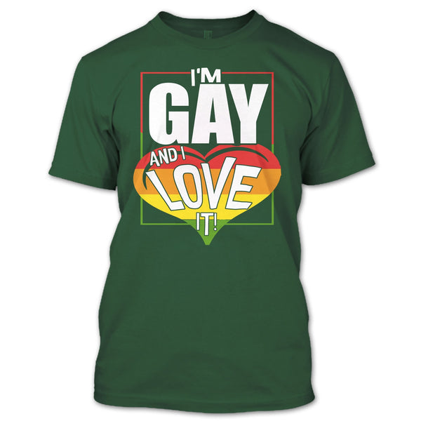 I'm Gay And I Love It T Shirt, Coolest Gay T Shirt