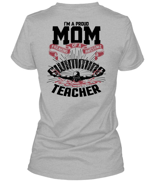 I'm A Proud Mom T Shirt, I Love Swimming T Shirt