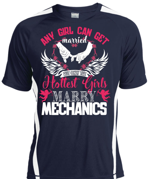 Hottest Girls Marry Mechanics T Shirt, Being A Firefighter T Shirt, Cool Shirt
