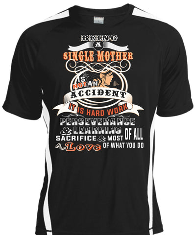 A black t-shirt with the shopify logo