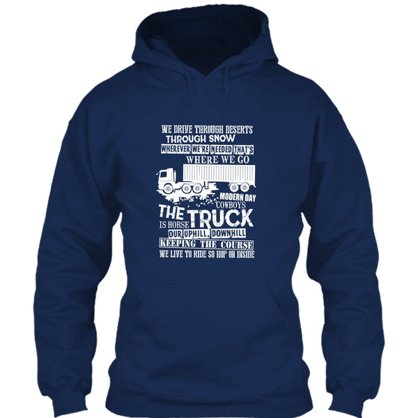 The Truck Is Horse T Shirt, Coolest Trucker T Shirt