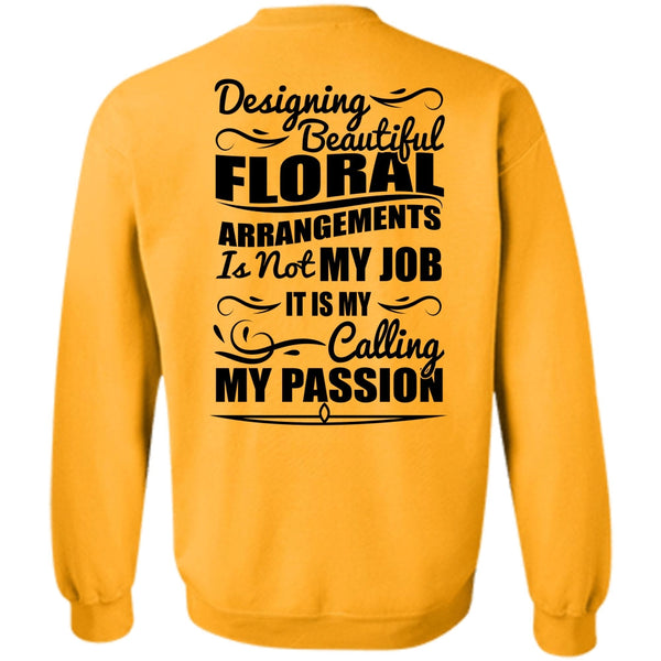 I Love Designing T Shirt, Designing Beautiful Floral Sweatshirt
