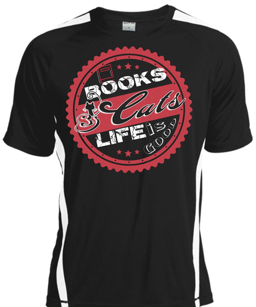 A black t-shirt with the shopify logo