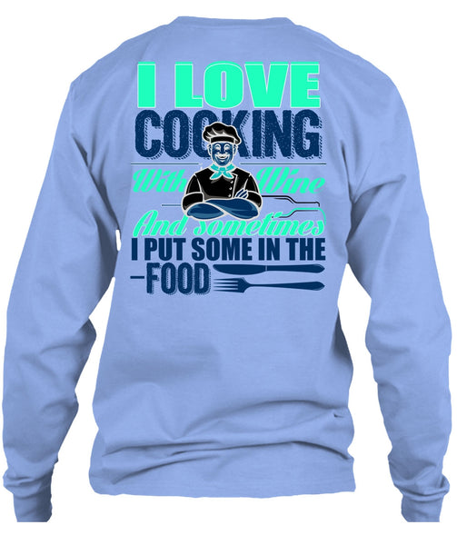 I Love Cooking T Shirt, I Love Chef T Shirt