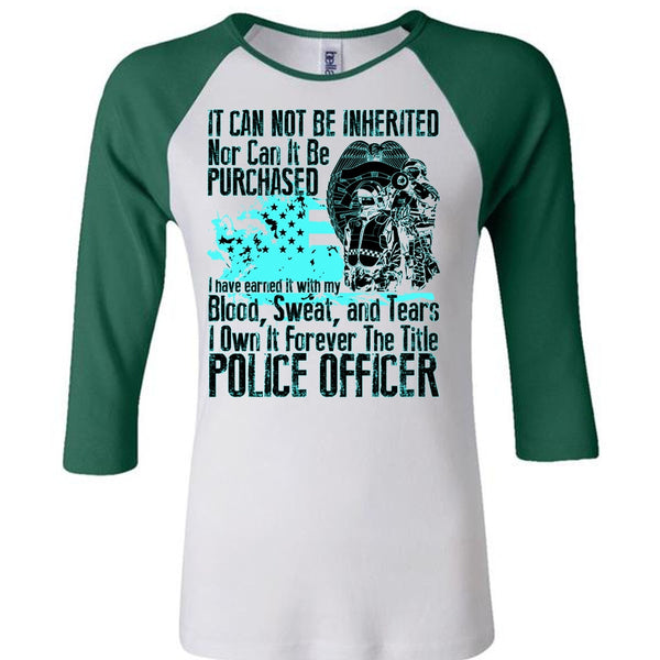 It Forever The Title Police Officer T Shirt, I Love Police T Shirt, Awesome T-Shirts